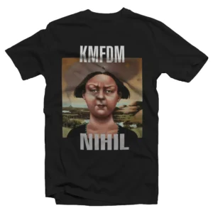 ЧЕРНА ТЕНИСКА KMFDM NIHIL (VINTAGE)