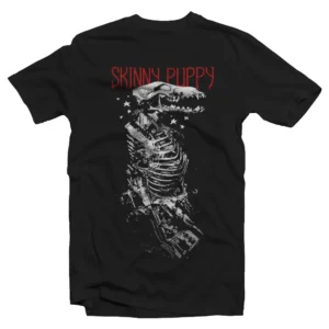 ЧЕРНА ТЕНИСКА SKINNY PUPPY FINAL TOUR